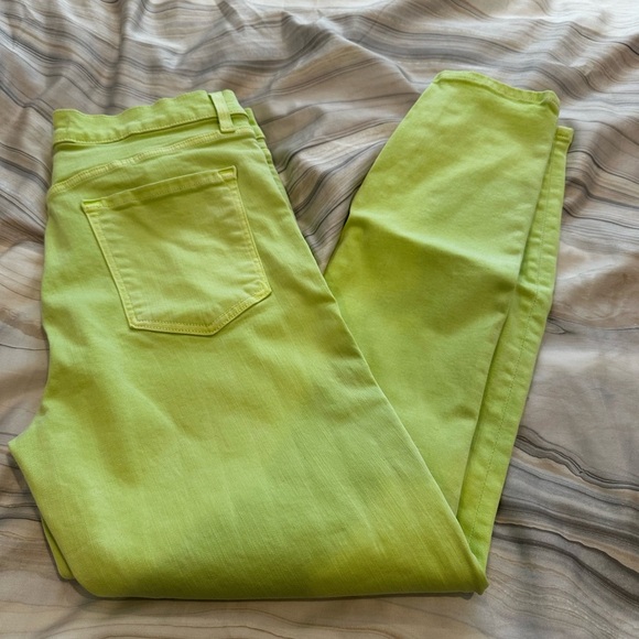 J Brand Green Skinny Jeans High-Waisted Stretch - Picture 3 of 7